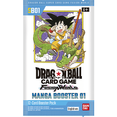 Dragon Ball Super Card Game Fusion World Manga Booster Box 01 [SB-01] ENG