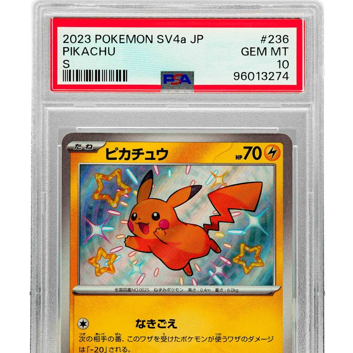 Pikachu sv4a JP PSA 10