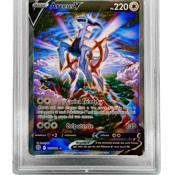 Arceus V Strahlende Sterne ITA PSA 10