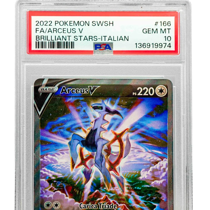 Arceus V Strahlende Sterne ITA PSA 10