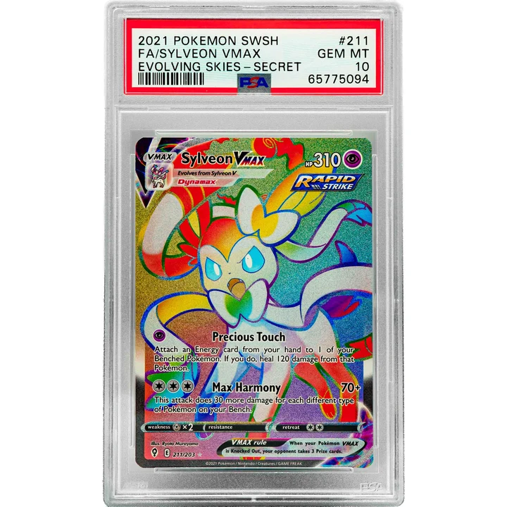 Sylveon VMAX EVS 211 ENG PSA 10