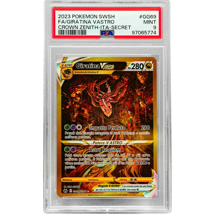 Giratina VSTAR Zenit der Könige ITA PSA 9