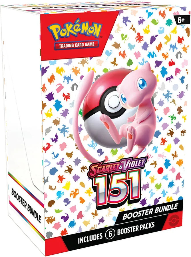 Scarlet & Violet 151 – Booster Bundle da 6 Buste (ENG)