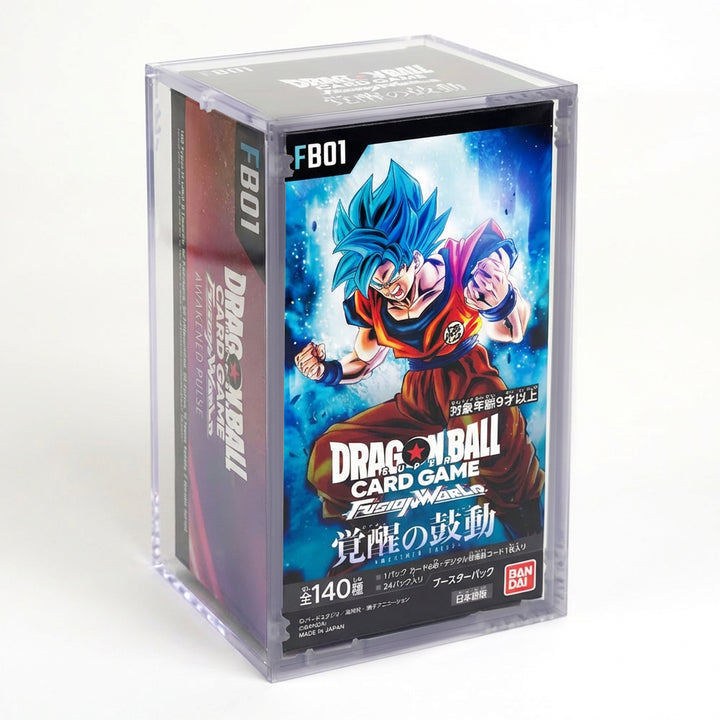 Case Protettivo in Plexiglass per Box Dragon Ball Fusion World JAP