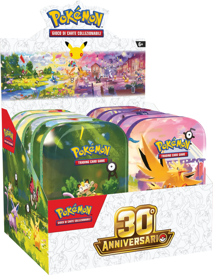 30° Anniversario: Display Mini Tin (ITA)