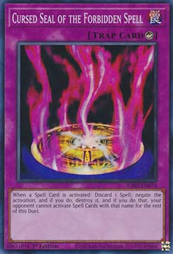 Cursed Seal of the Forbidden Spell (V.1 - Super Rare)