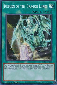 Return of the Dragon Lords (V.1 - Super Rare)