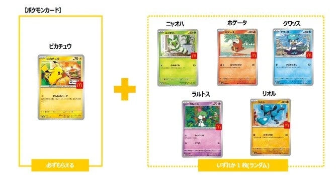 Pokémon McDonald's Promo Pack 2025 (JAP)