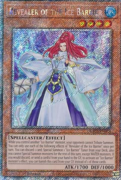 Revealer of the Ice Barrier (V.4 - Platinum Secret Rare)
