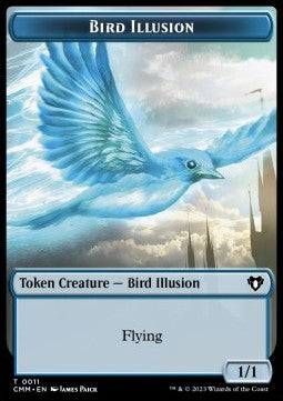 Bird Illusion Token (U 1/1) // Treasure Token
