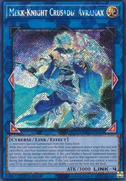 Mekk-Knight Crusadia Avramax (V.4 - Platinum Secret Rare)