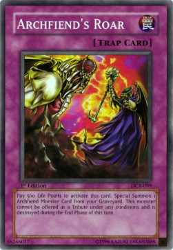 Archfiend's Roar (V.1 - Common)