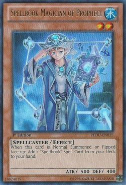 Spellbook Magician of Prophecy (V.1 - Ultra Rare)