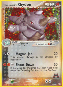 Team Magma's Rhydon (F/D)