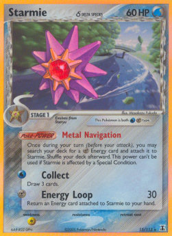 Starmie δ Delta Species (Metal Navigation)