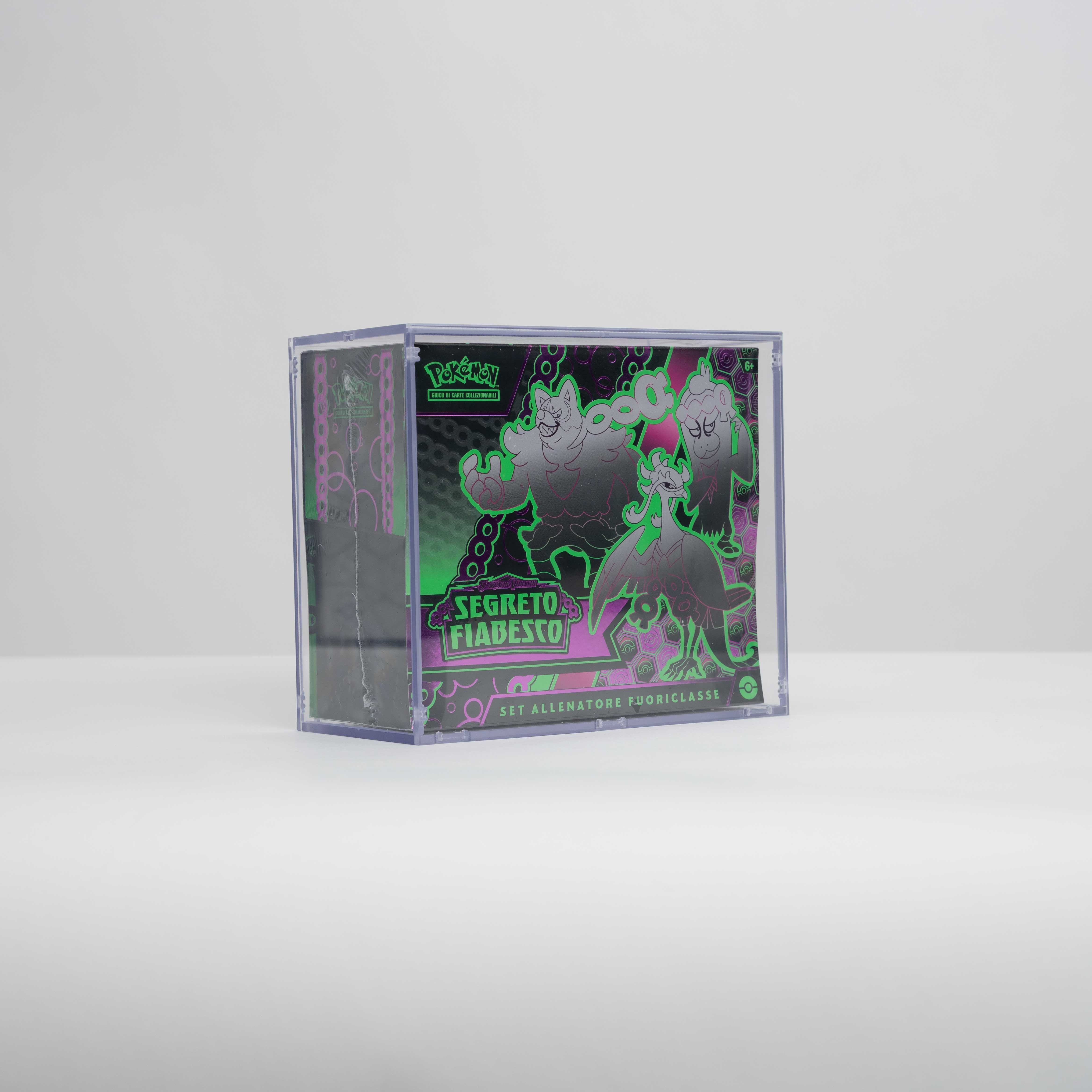 Case Protettivo in Plexiglass per Set Allenatore Pokémon