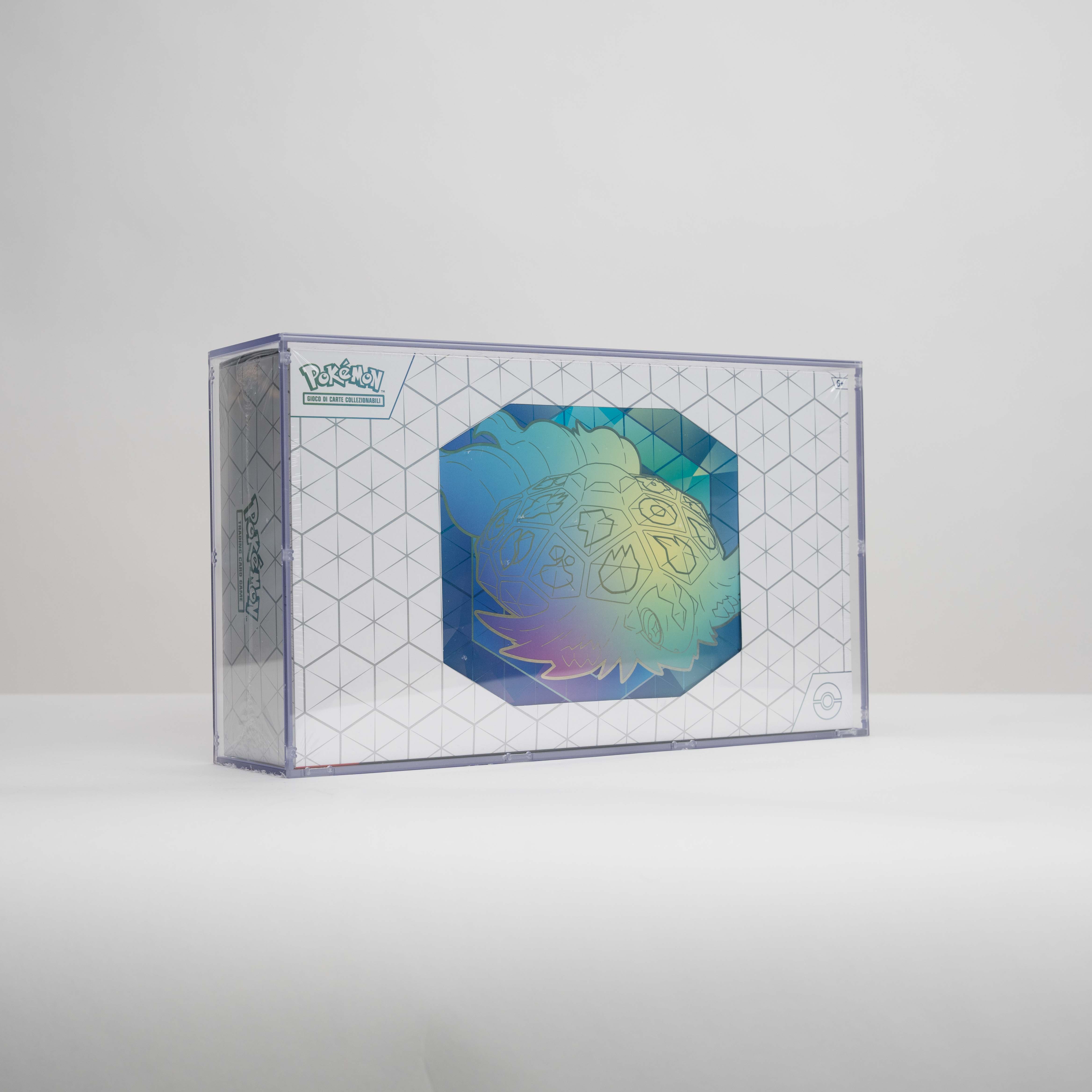 Case Protettivo in Plexiglass per Ultra Premium Collection 151/Terapagos/Mega Charizard Ex Pokémon