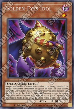 Golden-Eyes Idol