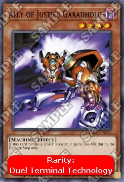 Ally of Justice Garadholg (V.2 - Parallel Rare)
