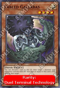 Fabled Gallabas (V.2 - Parallel Rare)