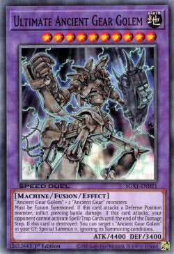 Ultimate Ancient Gear Golem (V.1 - Common)