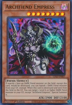 Archfiend Empress (V.1 - Ultra Rare)