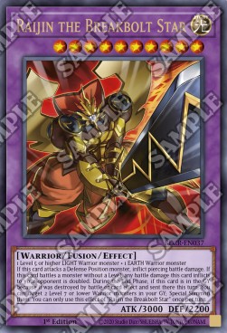 Raijin the Breakbolt Star