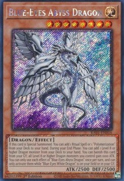 Blue-Eyes Abyss Dragon (V.4 - Platinum Secret Rare)
