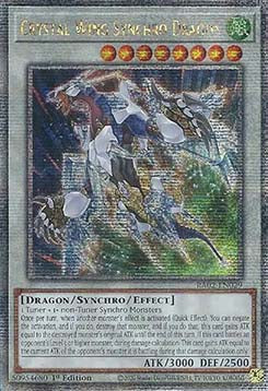 Crystal Wing Synchro Dragon (V.5 - Quarter Century Secret Rare)