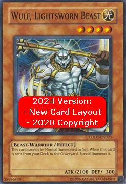 Wulf, Lightsworn Beast (V.2 - Super Rare)