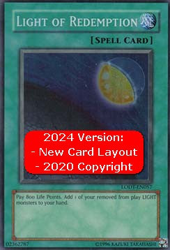 Light of Redemption (V.2 - Super Rare)