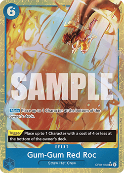 Gum-Gum Red Roc (OP04-056) (V.4)
