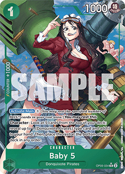 Baby 5 (OP05-034) (V.4)