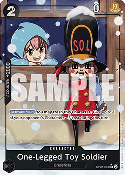 One-Legged Toy Soldier (OP05-081) (V.4)