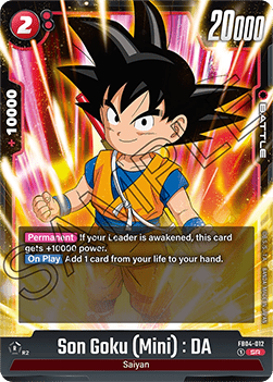 Son Goku (Mini) : DA (FB04-012) [Fusion World] (V.1 - Super Rare)