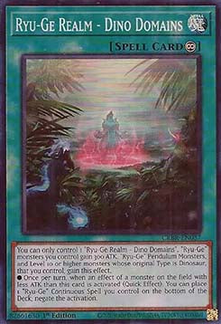 Ryu-Ge Realm - Dino Domains (V.2 - Super Rare)