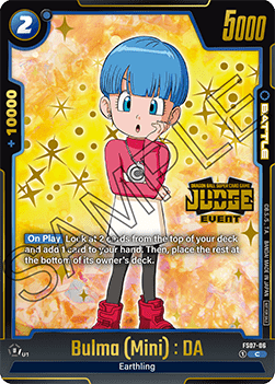 Bulma(Mini) : DA (FS07-06) [Fusion World]