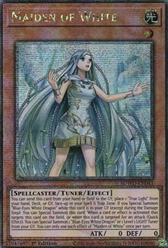 Maiden of White (V.3 - Quarter Century Secret Rare)