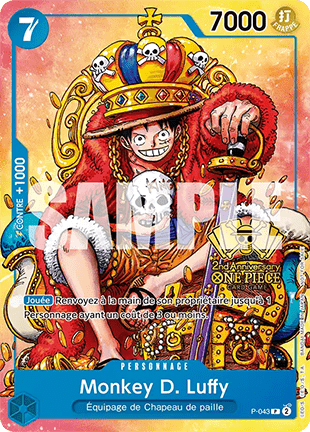 Monkey.D.Luffy (P-043) (V.3)