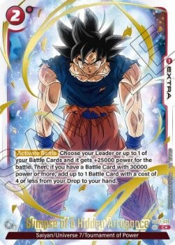 Glimpse of a Hidden Arrogance (FB02-035) [Fusion World] (V.2 - Uncommon)