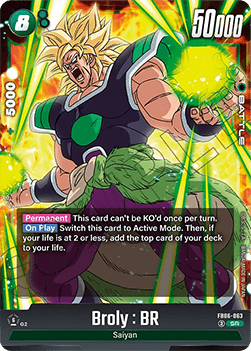 Broly : BR (FB06-063) [Fusion World] (V.1 - Super Rare)