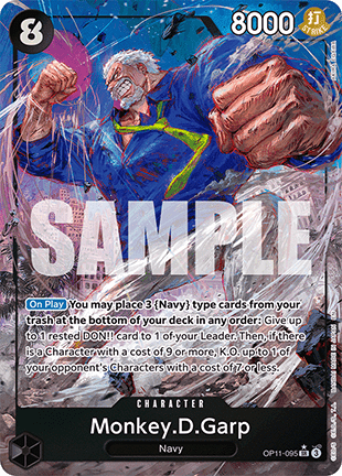 Monkey.D.Garp (OP11-095) (V.2)