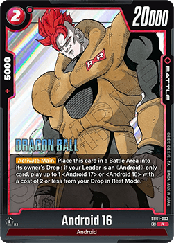 Android 16 (SB01-002) [Fusion World] (V.1 - Rare)