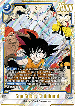 Son Goku : Childhood (SB01-018) [Fusion World] (V.2 - Alternate Art)