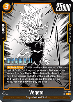 Vegeta (SB01-032) [Fusion World]