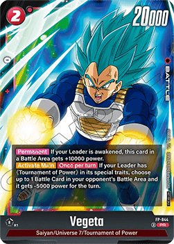 Vegeta (FP-044) [Fusion World] (V.1 - Promo)