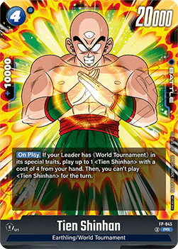 Tien Shinhan (FP-045) [Fusion World] (V.1 - Promo)
