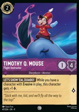 Timothy Q. Mouse - Flight Instructor