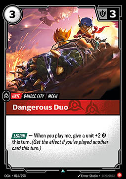 Dangerous Duo