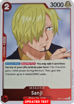 Sanji (OP01-013) (V.2)